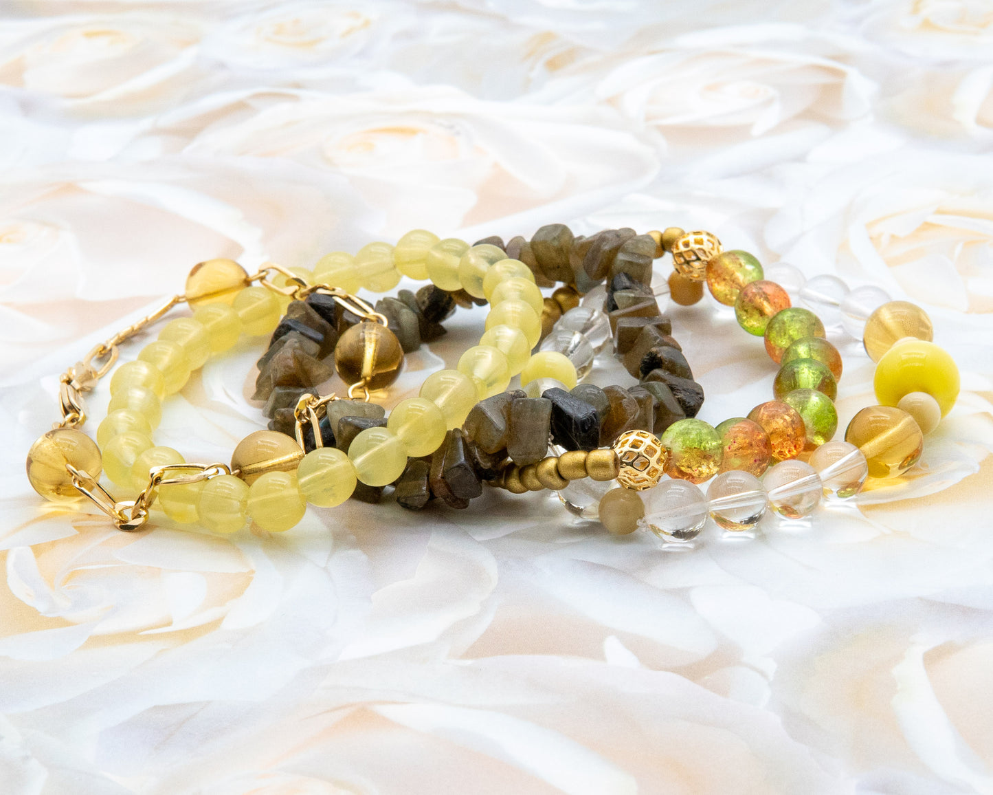 Golden Sunshine Serenade Mix & Match Bracelet - Relato.Jewelry