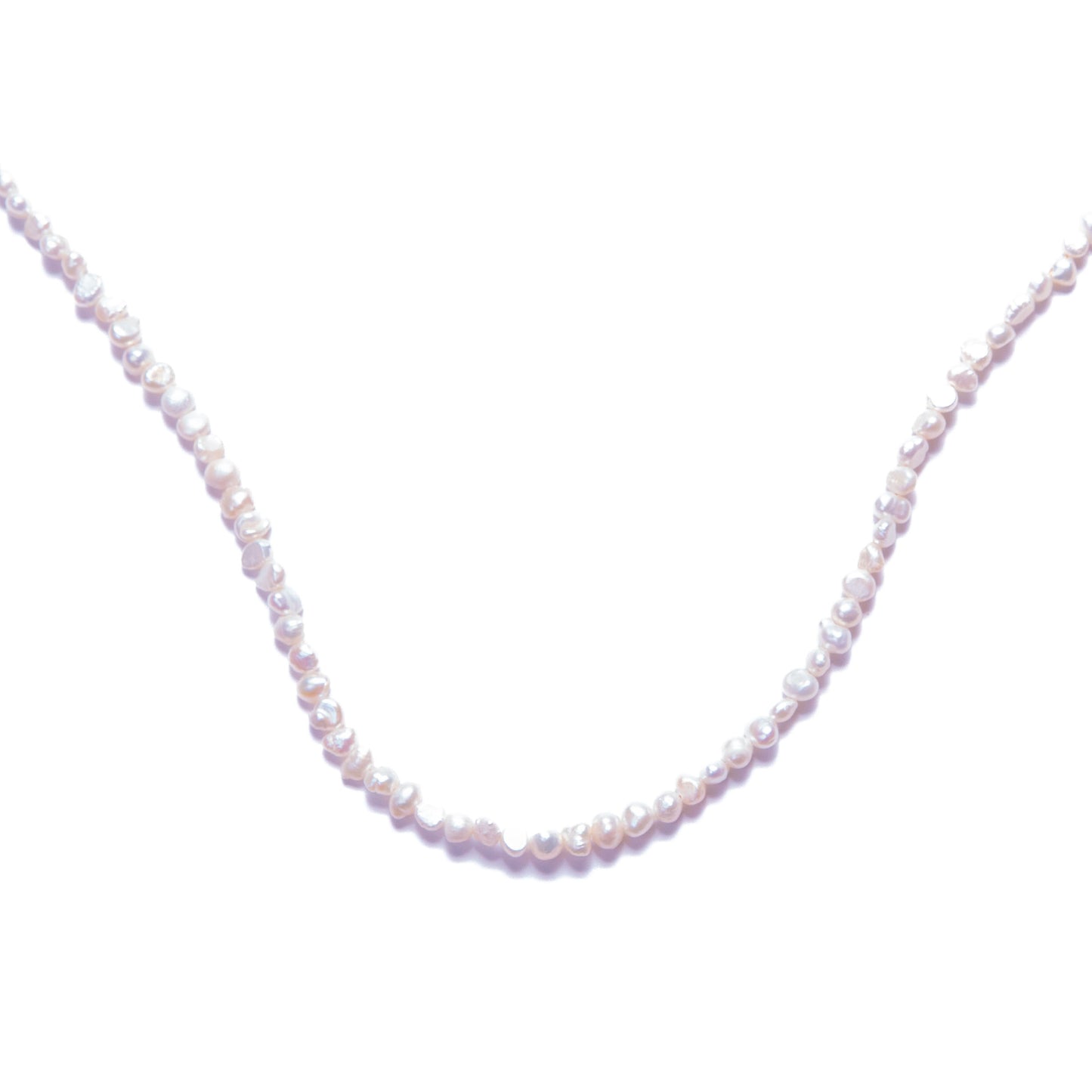 Coastal Cultured Pearl Gold Stackable Necklace