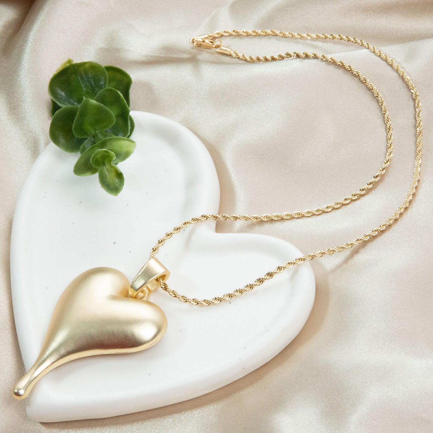 Make it Loud Heart Necklace