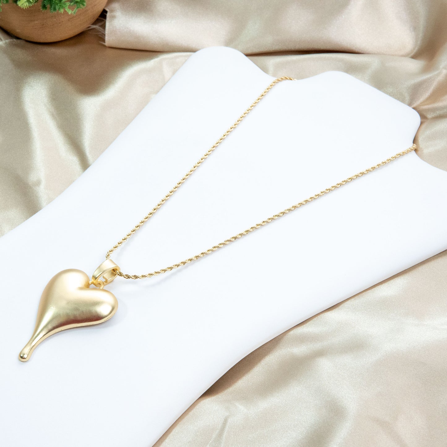 Make it Loud Heart Necklace