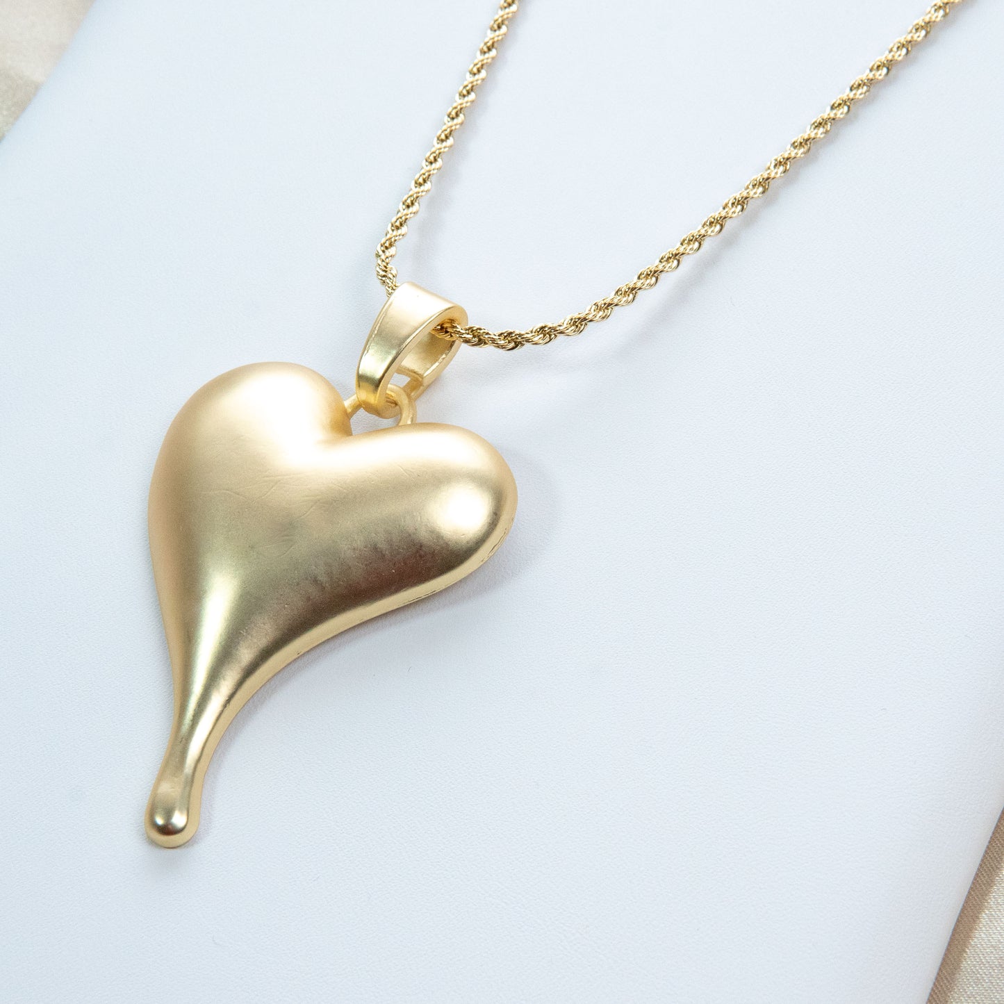 Make it Loud Heart Necklace