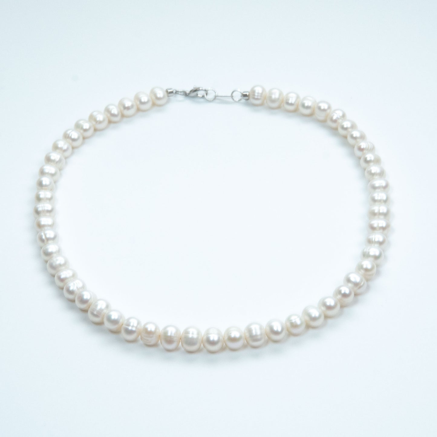 Cultured Sea Pearl & Shell Stackable Necklace