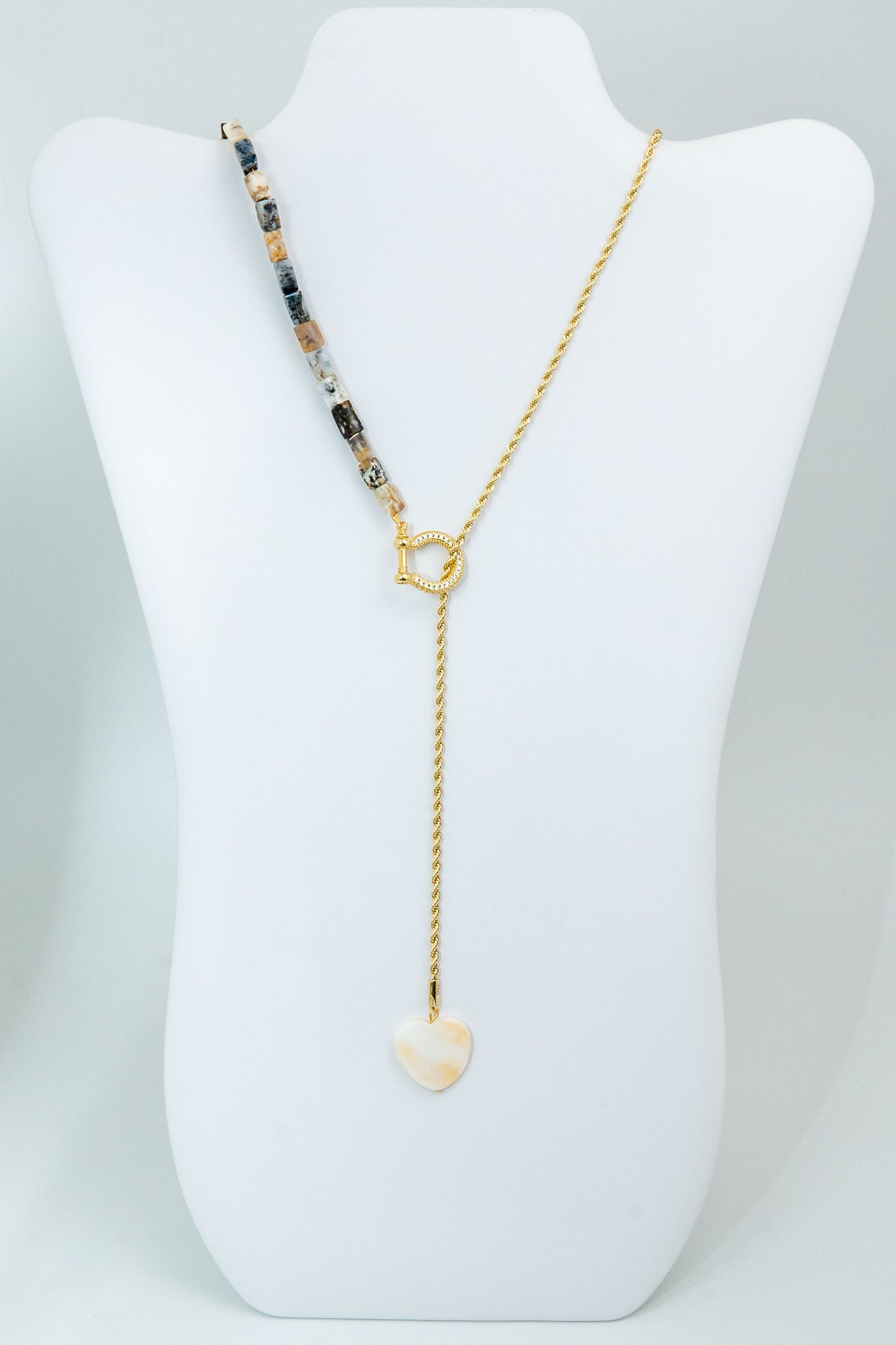 Sparkly Earth Statement Necklace