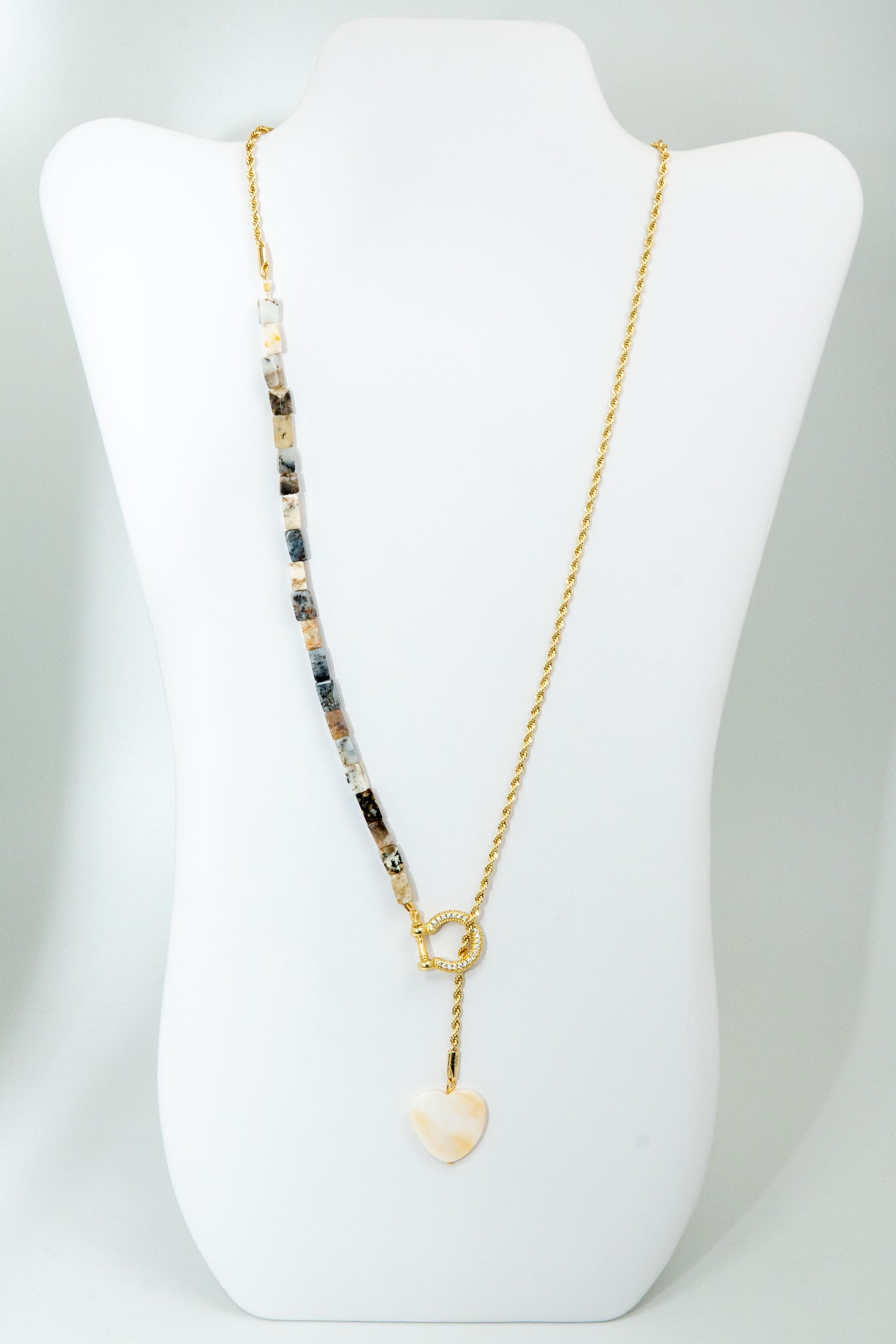 Sparkly Earth Statement Necklace