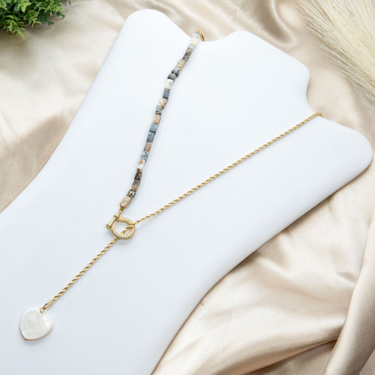Sparkly Earth Statement Necklace