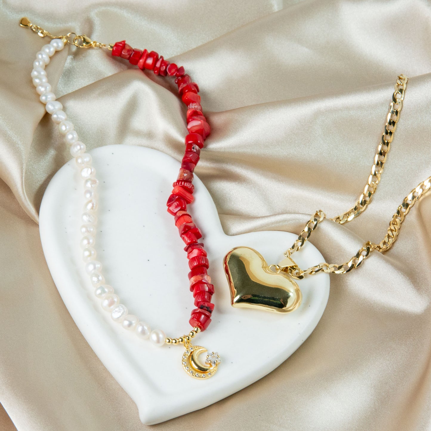 Moon Lover Stackable Necklace