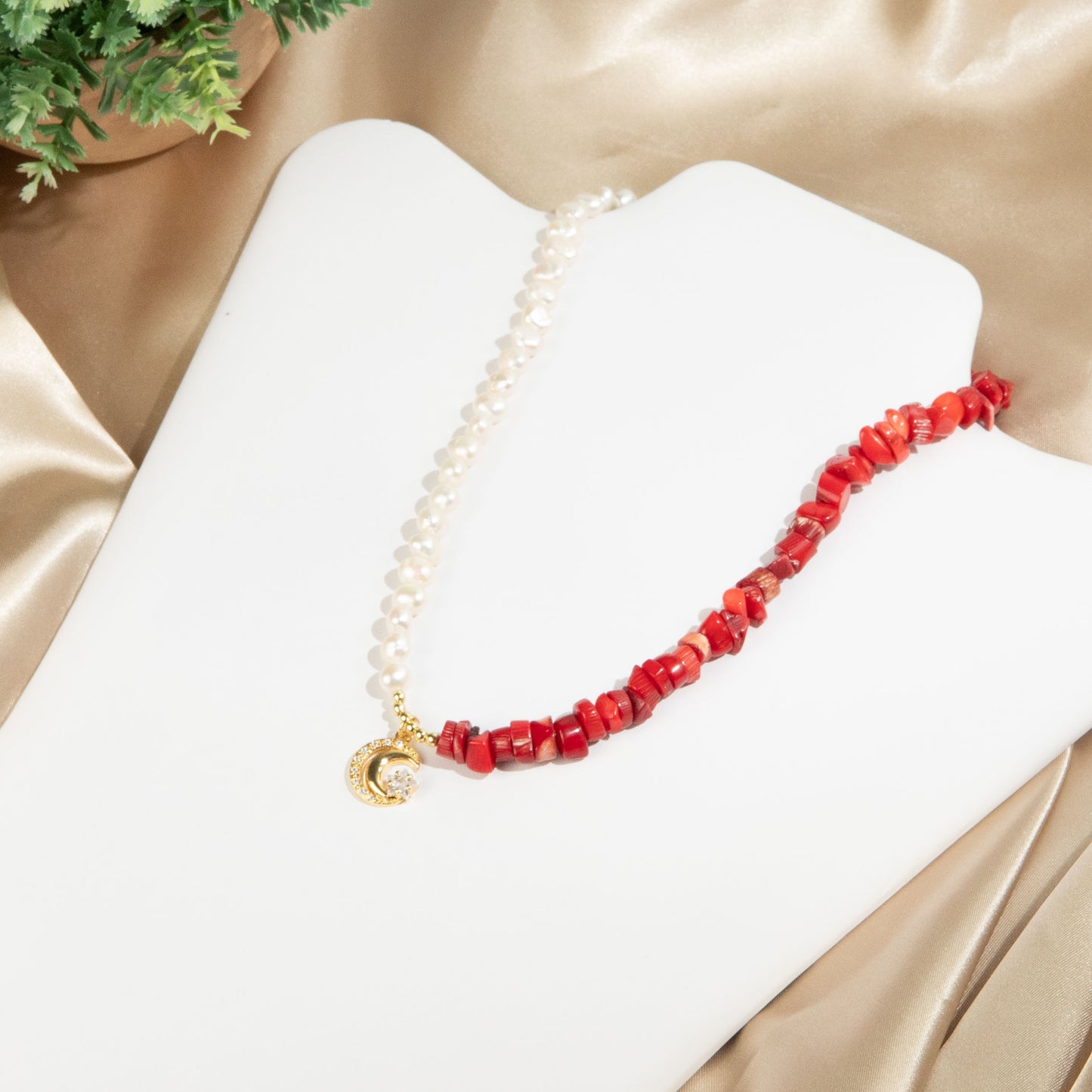 Moon Lover Stackable Necklace