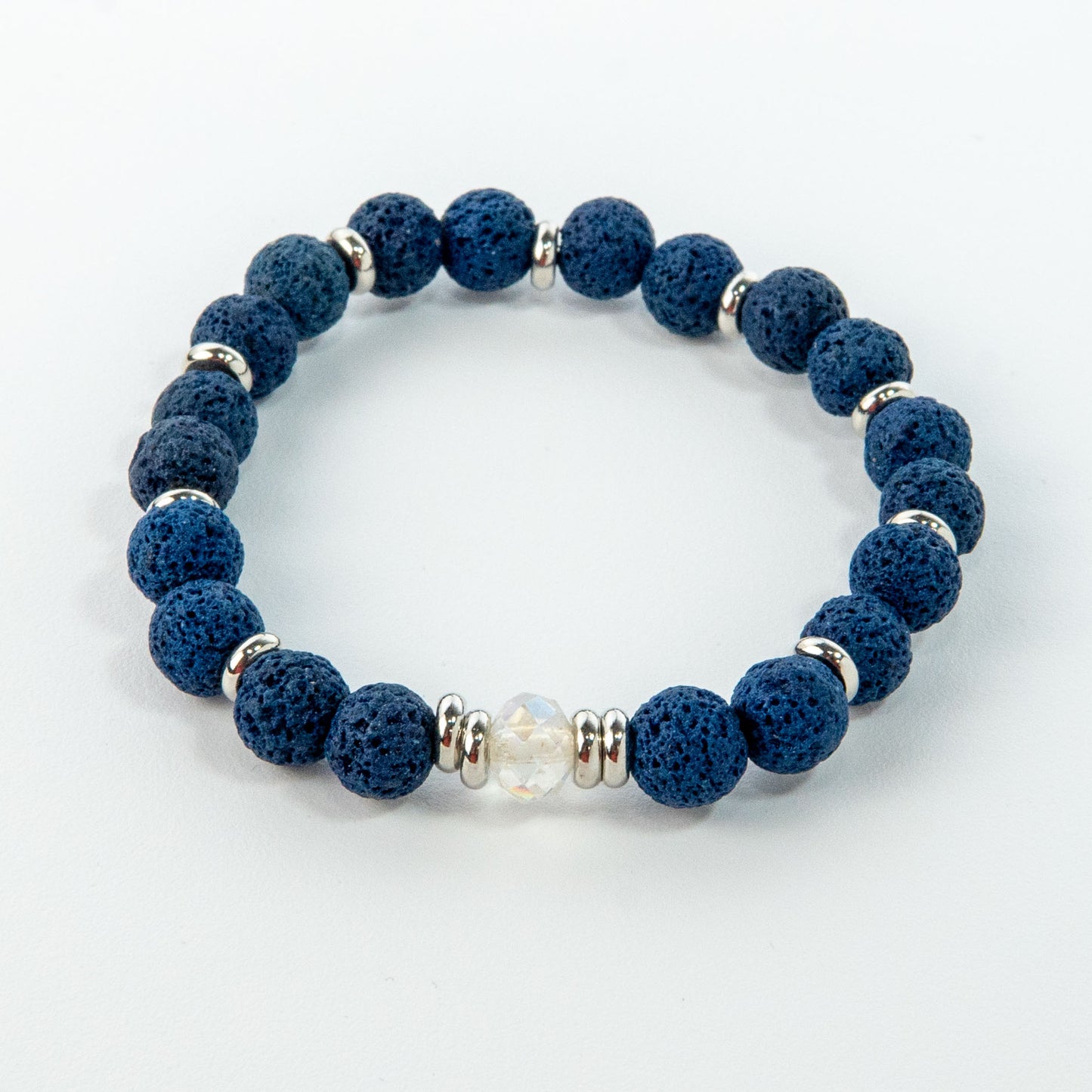 All Around Blue Waves Stack Bracelet