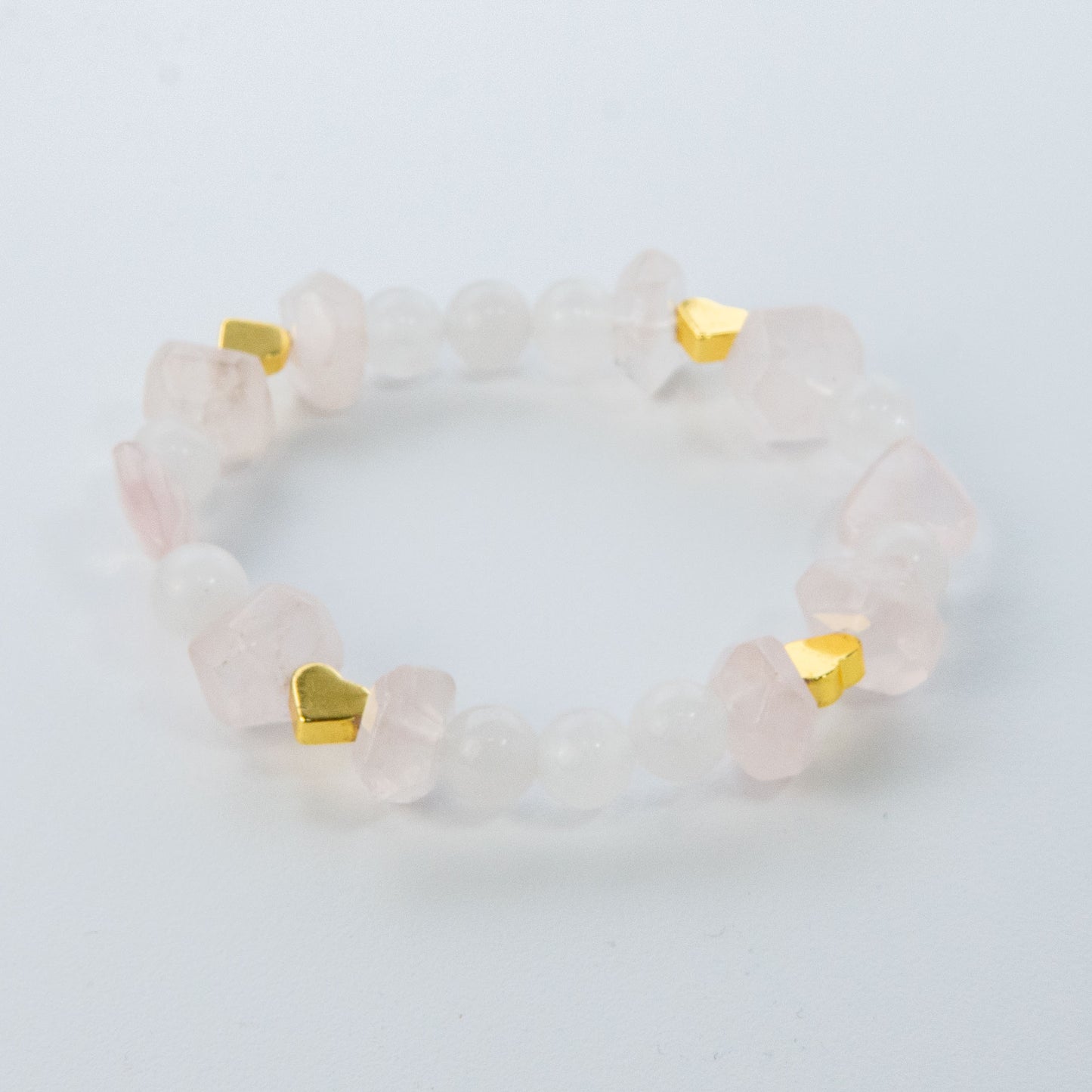 Whimsical Purple and Pink Stack Bracelet