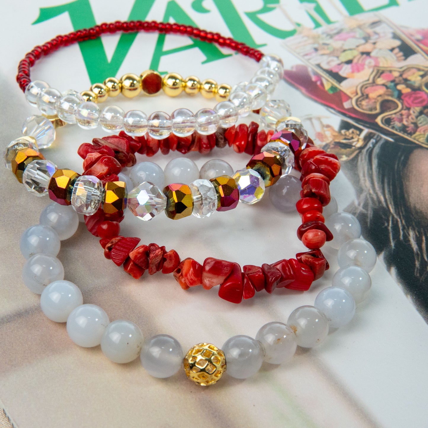 Spicy Lady Stack Bracelet