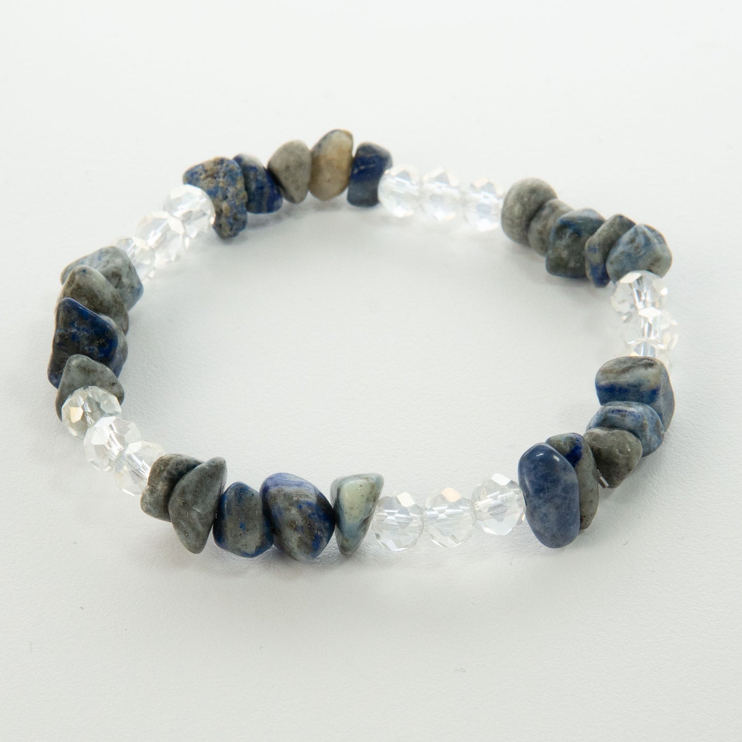 Sodalite Symphony Stackable Bracelet