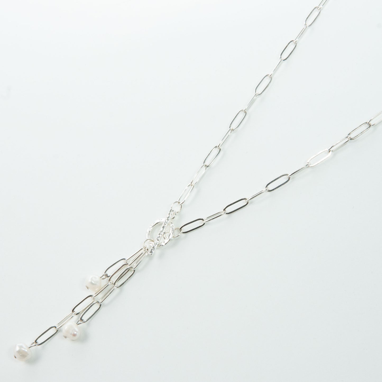 Cultured Sea Pearl & Shell Stackable Necklace