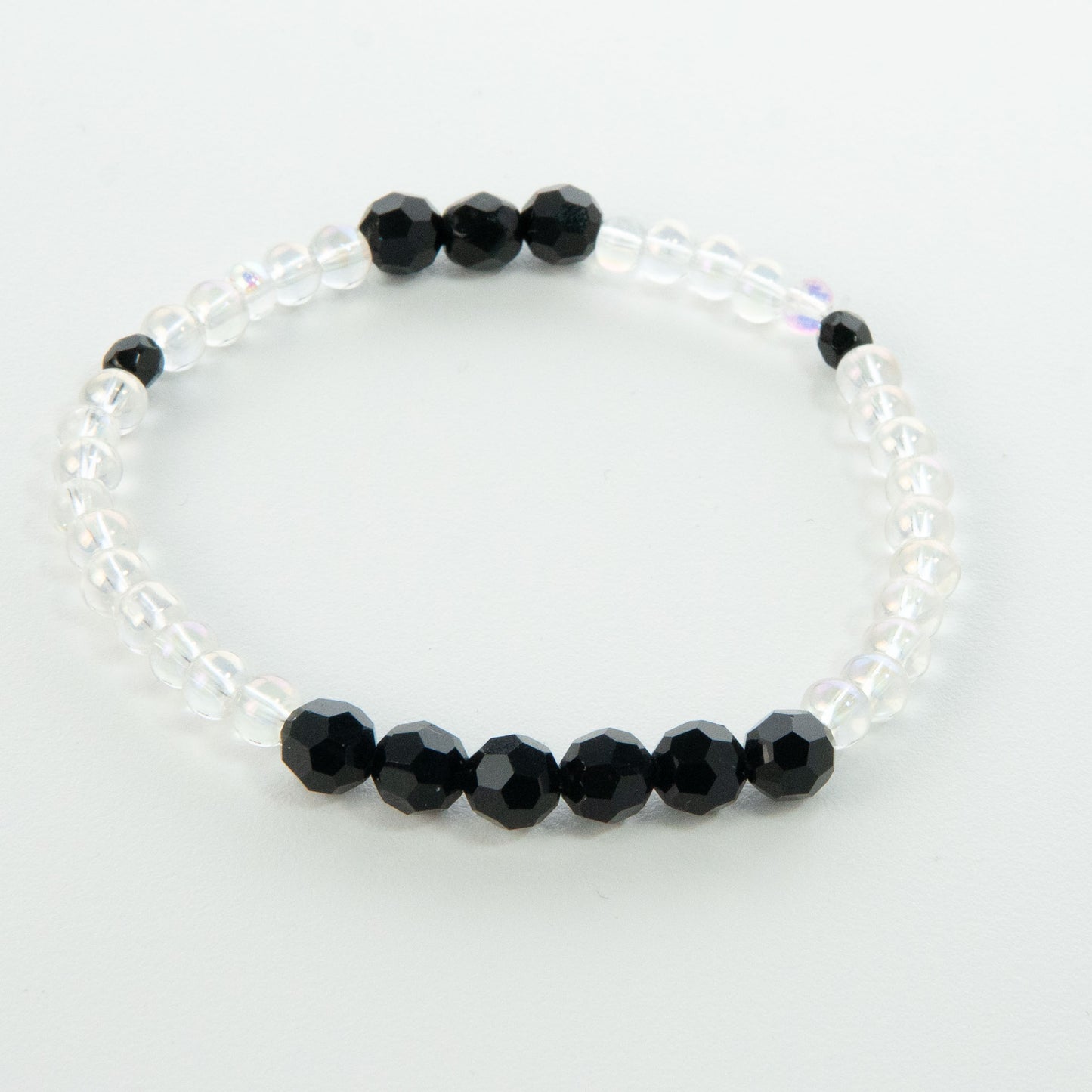 Silver Night Stack Bracelet
