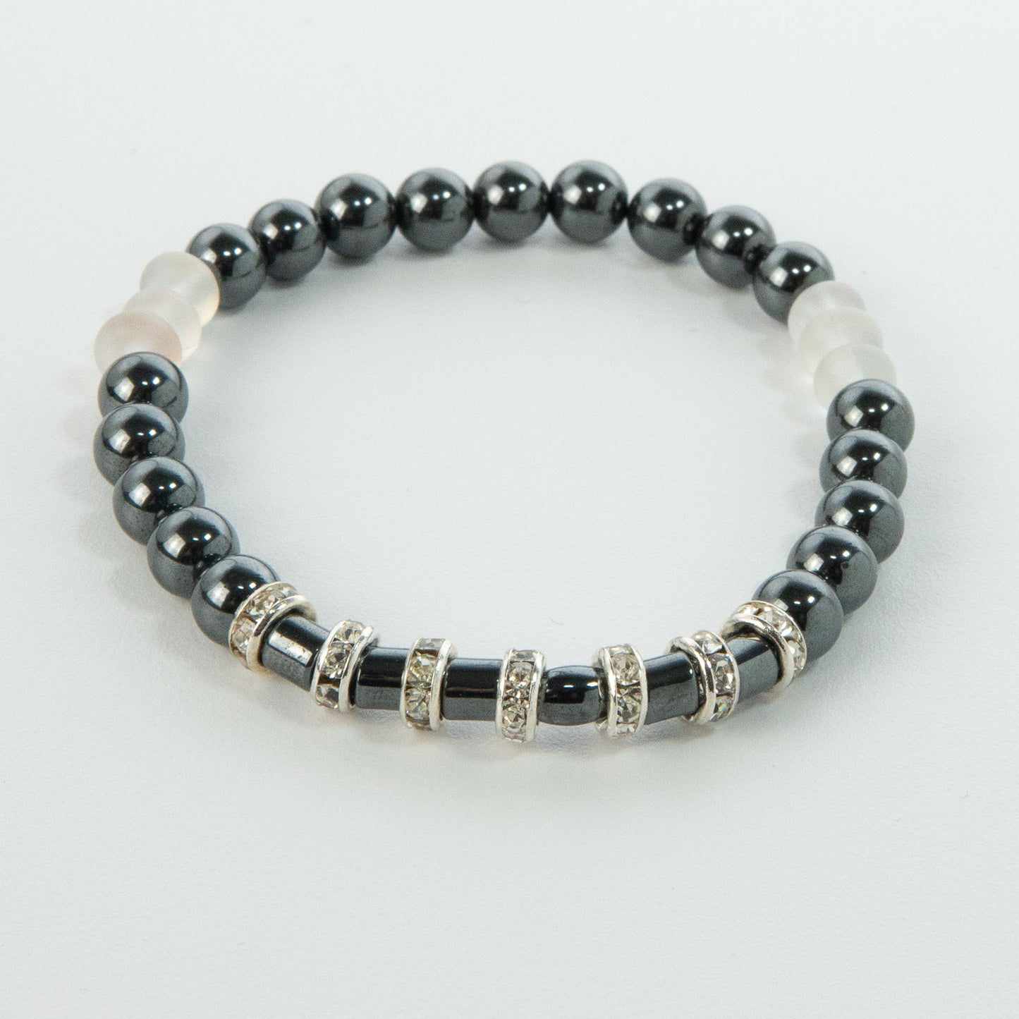 Silver Night Stack Bracelet
