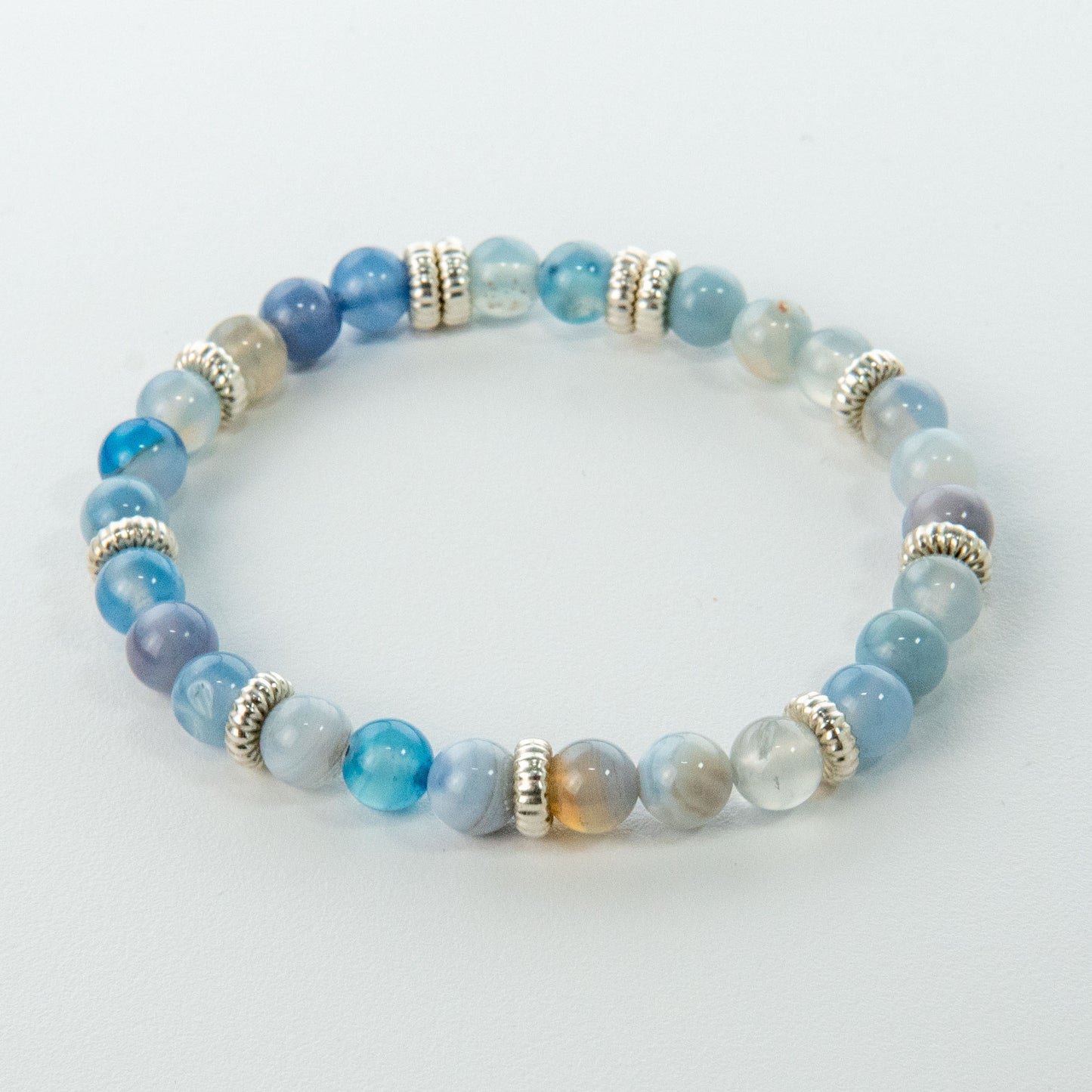 Sparkly Blue Stack Bracelet