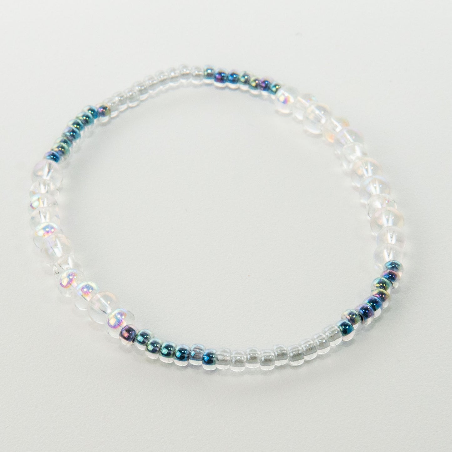 Sparkly Blue Stack Bracelet