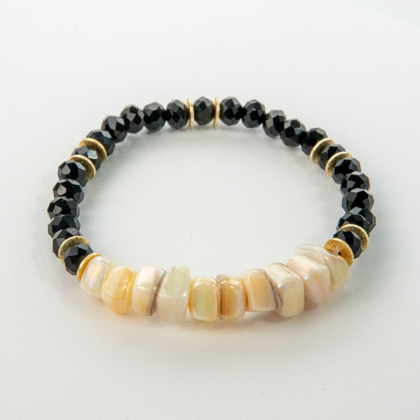 Pretty Onyx Bracelet Set