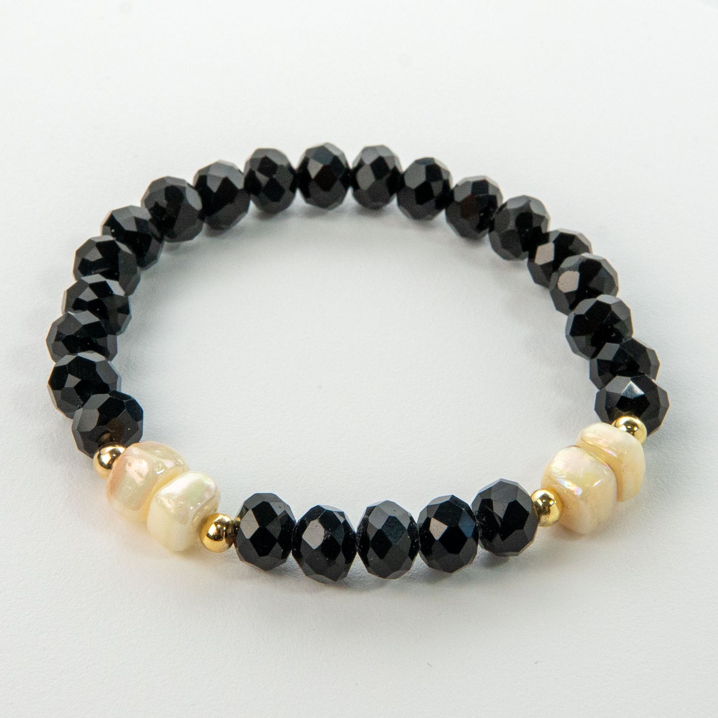 Pretty Onyx Bracelet Set