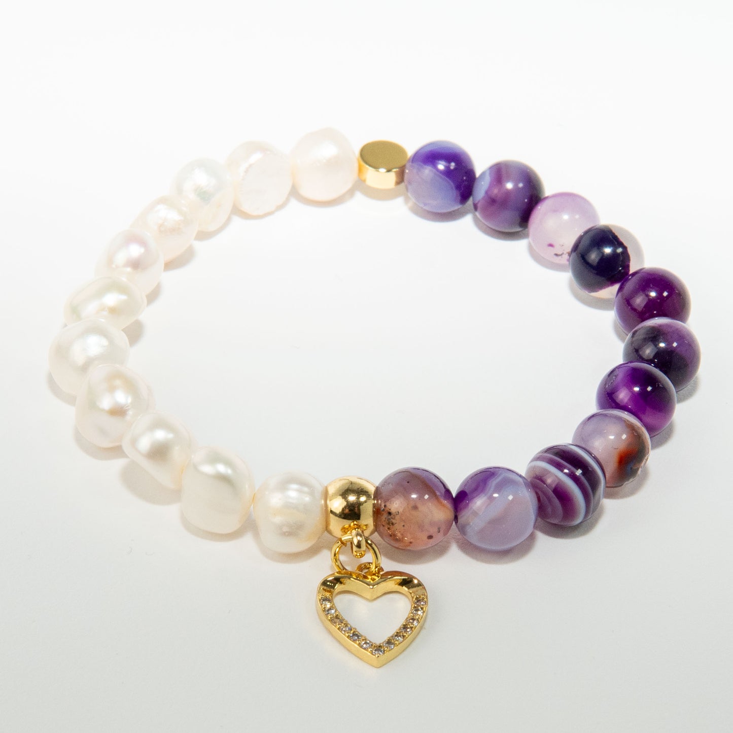 Purple Me Half Bracelet