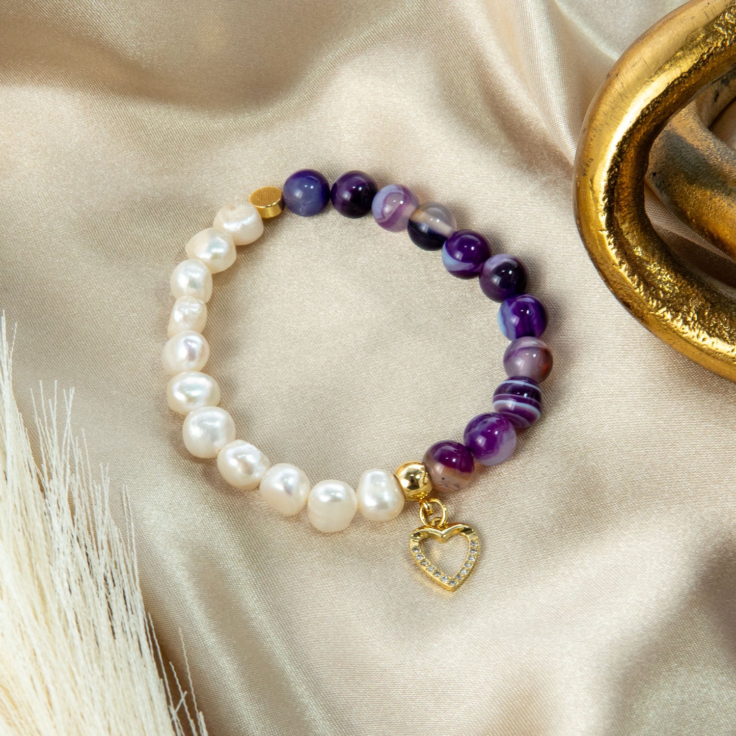 Purple Me Half Bracelet