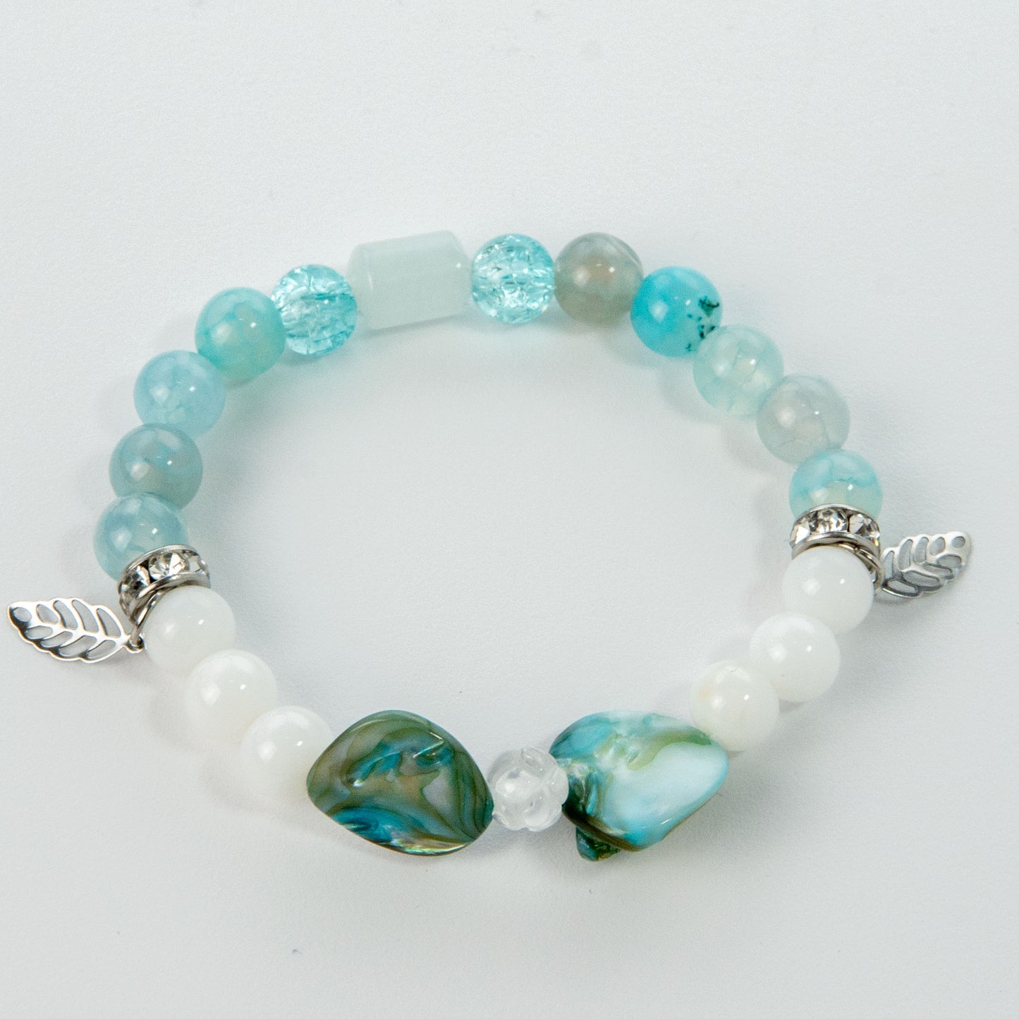 Gentle Sea Flower Bracelet Set