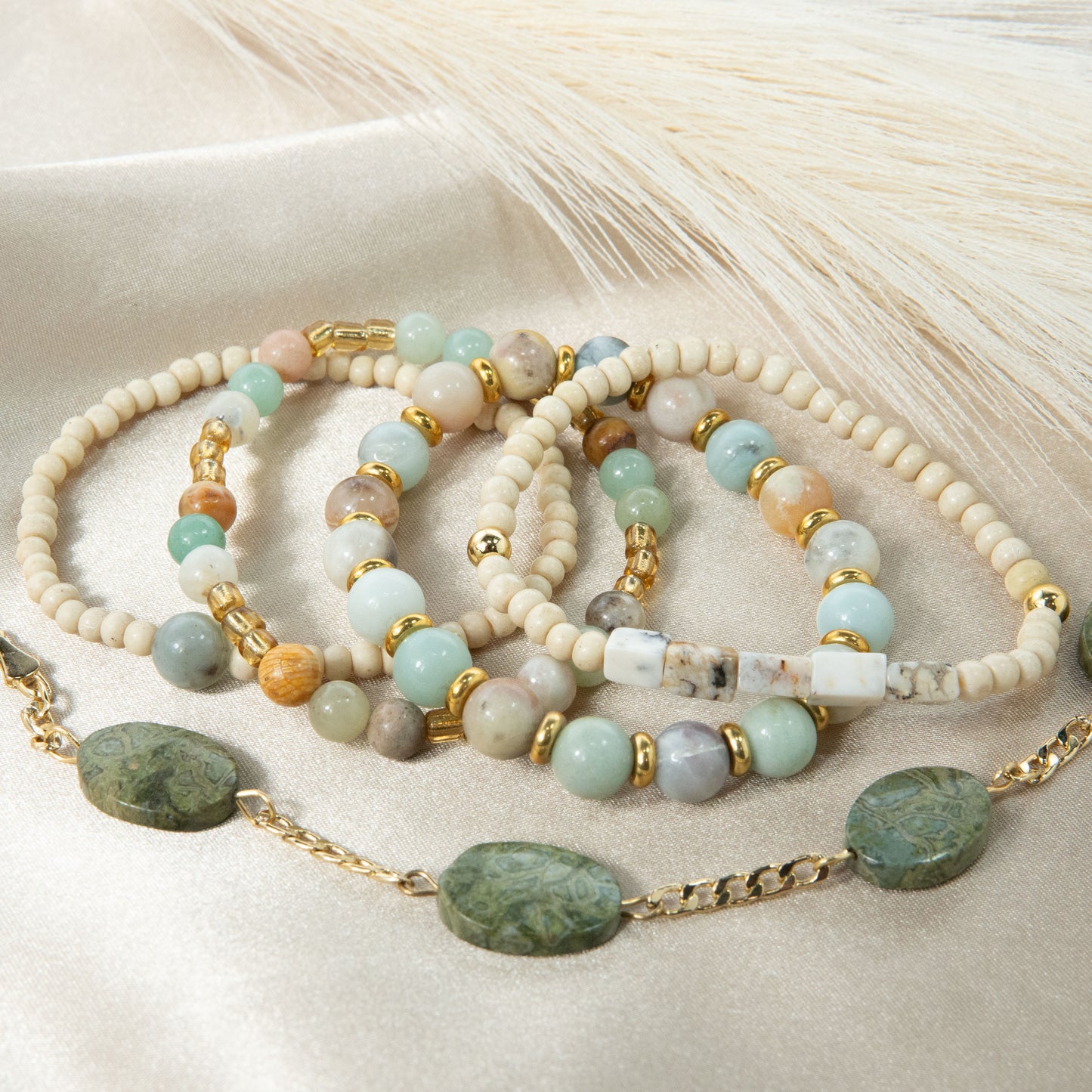 Tranquil Earth Bracelet Set
