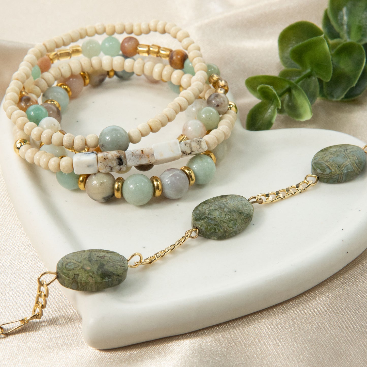 Tranquil Earth Bracelet Set