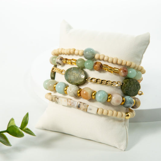 Tranquil Earth Bracelet Set