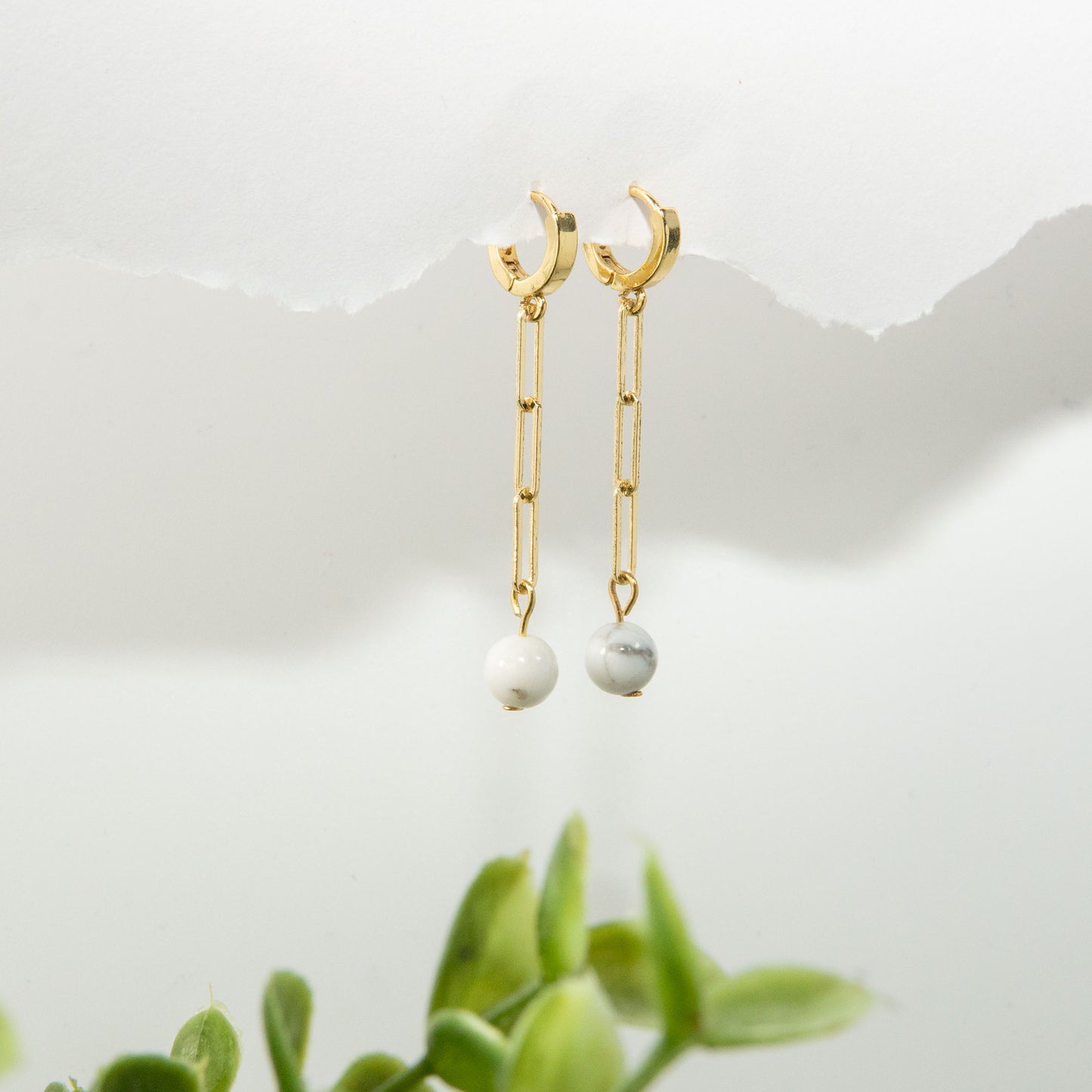 Stillness Drop Earrings