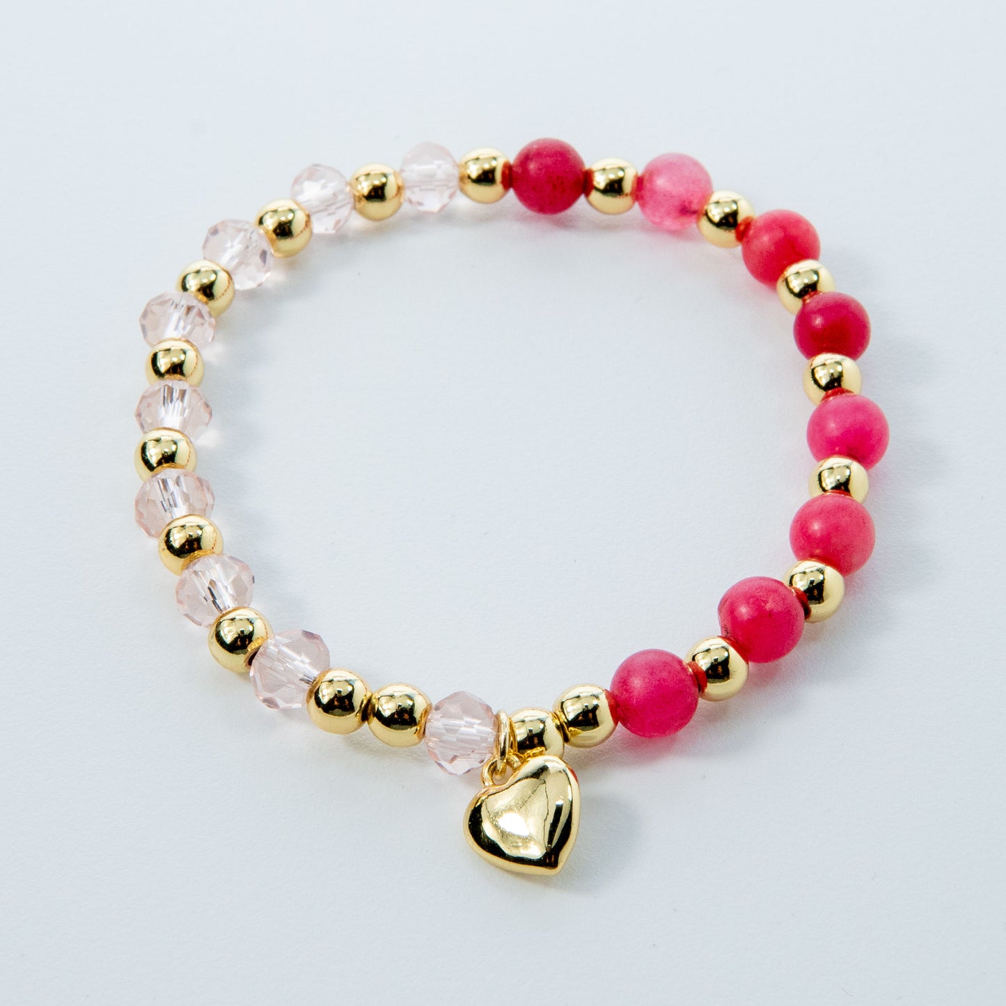 Embracing Golden Hearts Bracelets