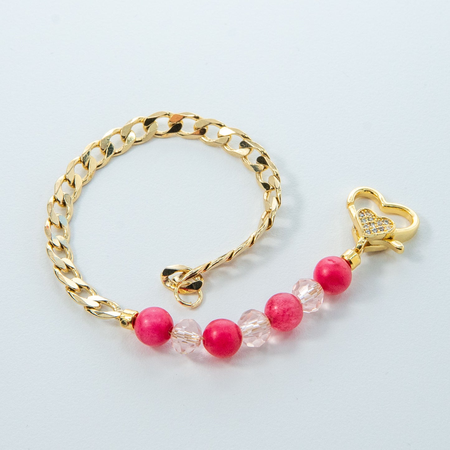 Embracing Golden Hearts Bracelets