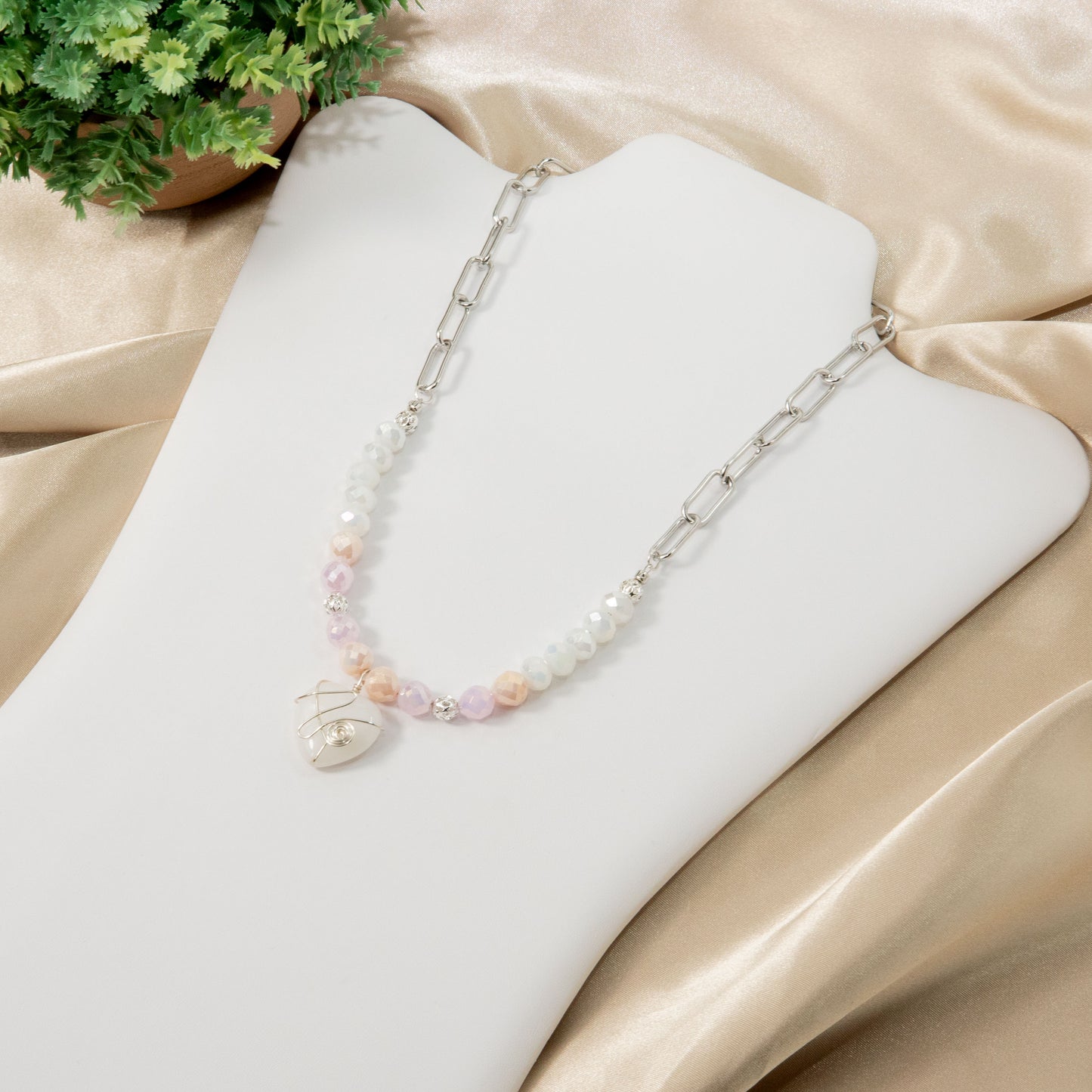 Mother of Quartz Necklace
