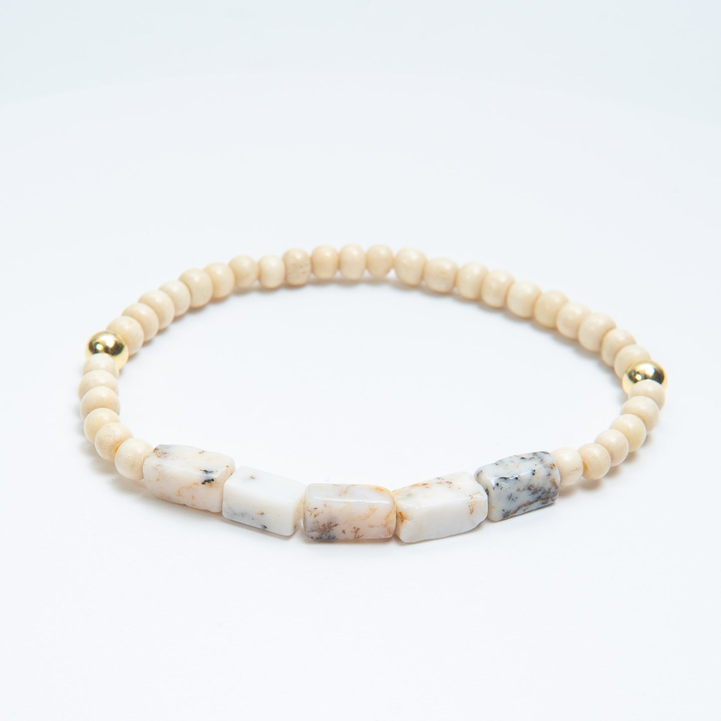 Pulsera Mix & Match con temática costera y nupcial de cristal