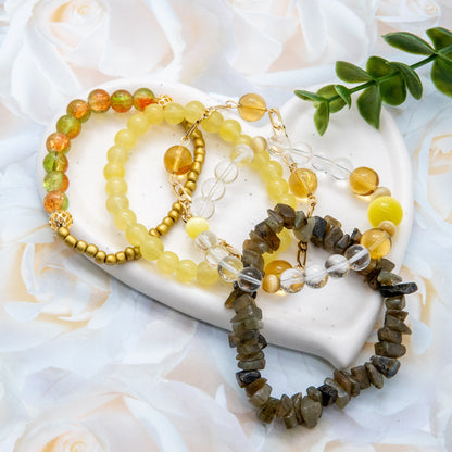 Golden Sunshine Serenade Mix & Match Bracelet - Relato.Jewelry