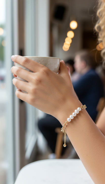 Modern Pearl Grace Bracelet