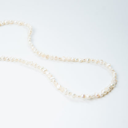 Coastal Cultured Pearl Gold Stackable Necklace