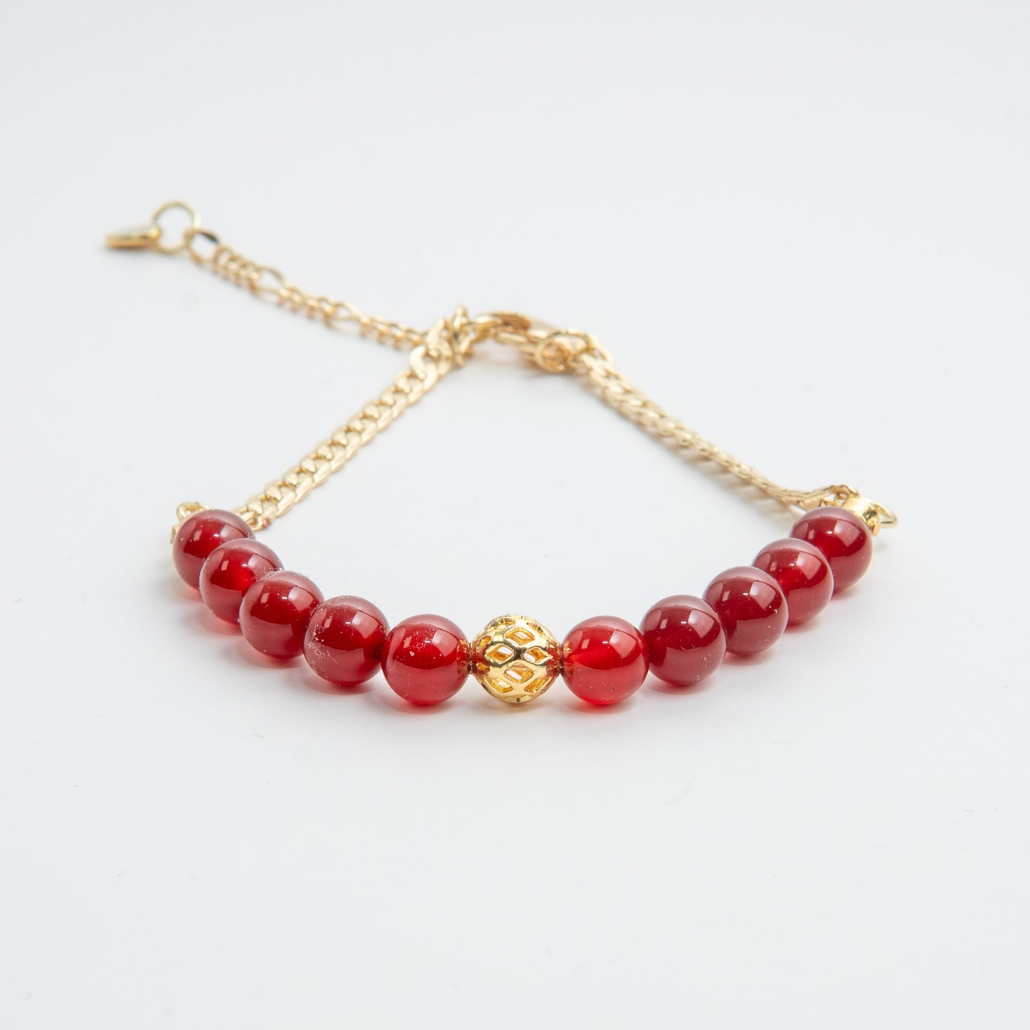 Janara Bloom Bracelet - January Garnet Birthstone