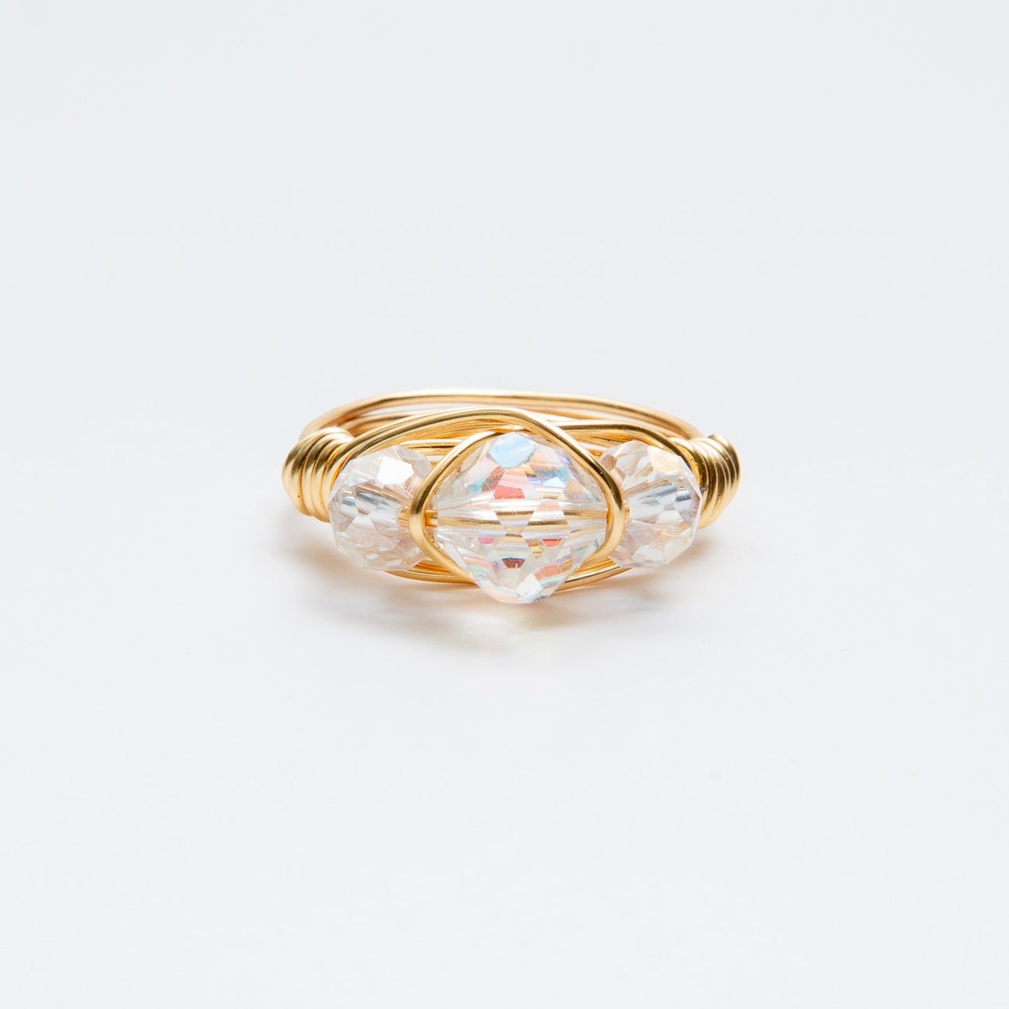 Crystal Crown Ring