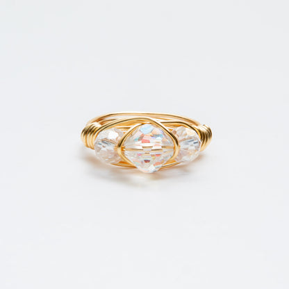 Crystal Crown Ring