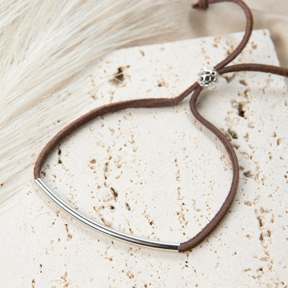 Collar de cuentas de unakita natural para regalo de la madre.