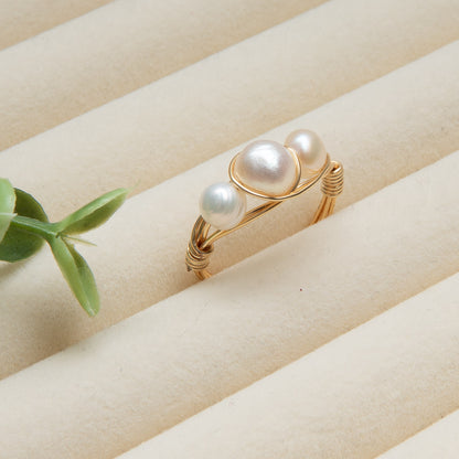 Pearl Crown Ring