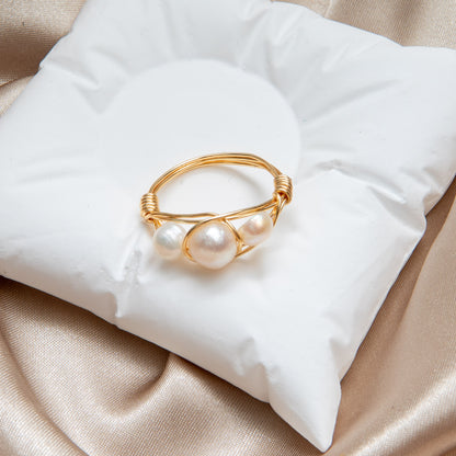 Pearl Crown Ring