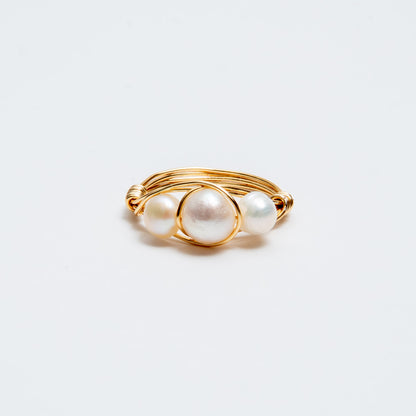 Pearl Crown Ring