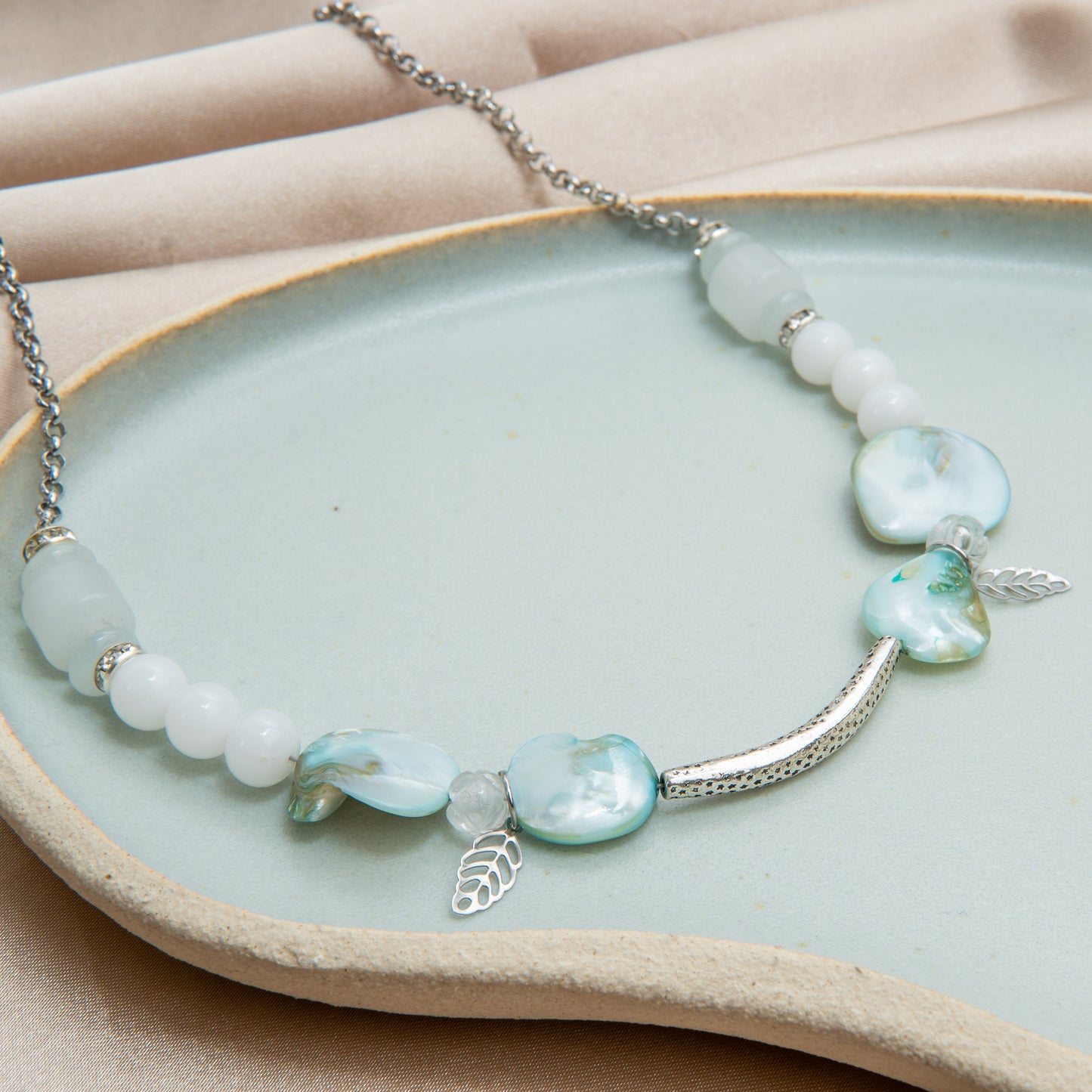Gentle Sea Choker Necklace
