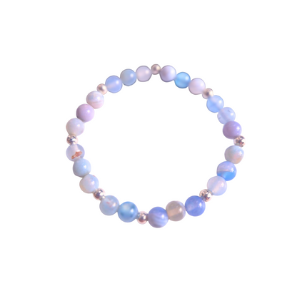 Sparkly Blue Stack Bracelet